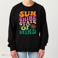 Retro Sun Shine On My Mind Vacation Women's Sweatshirt thumb 0