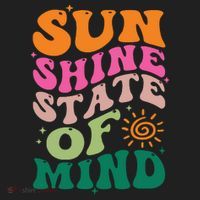 Retro Sun Shine On My Mind Vacation Women's Sweatshirt thumb 2