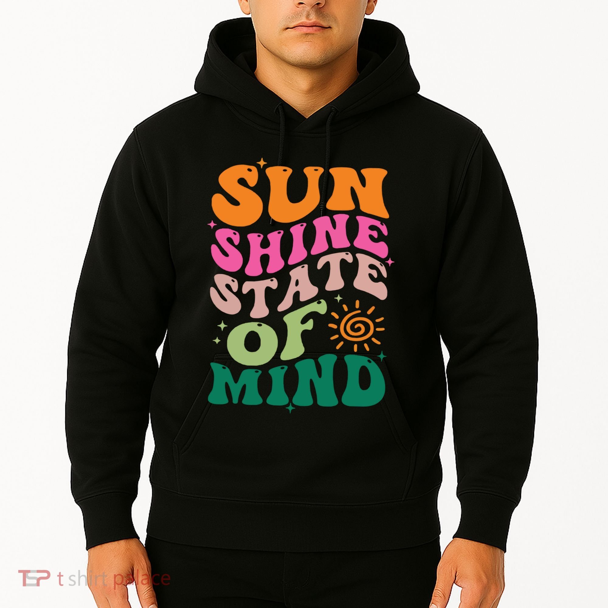 Retro Sun Shine On My Mind Vacation Hoodie