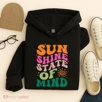 Retro Sun Shine On My Mind Vacation Hoodie thumb 4