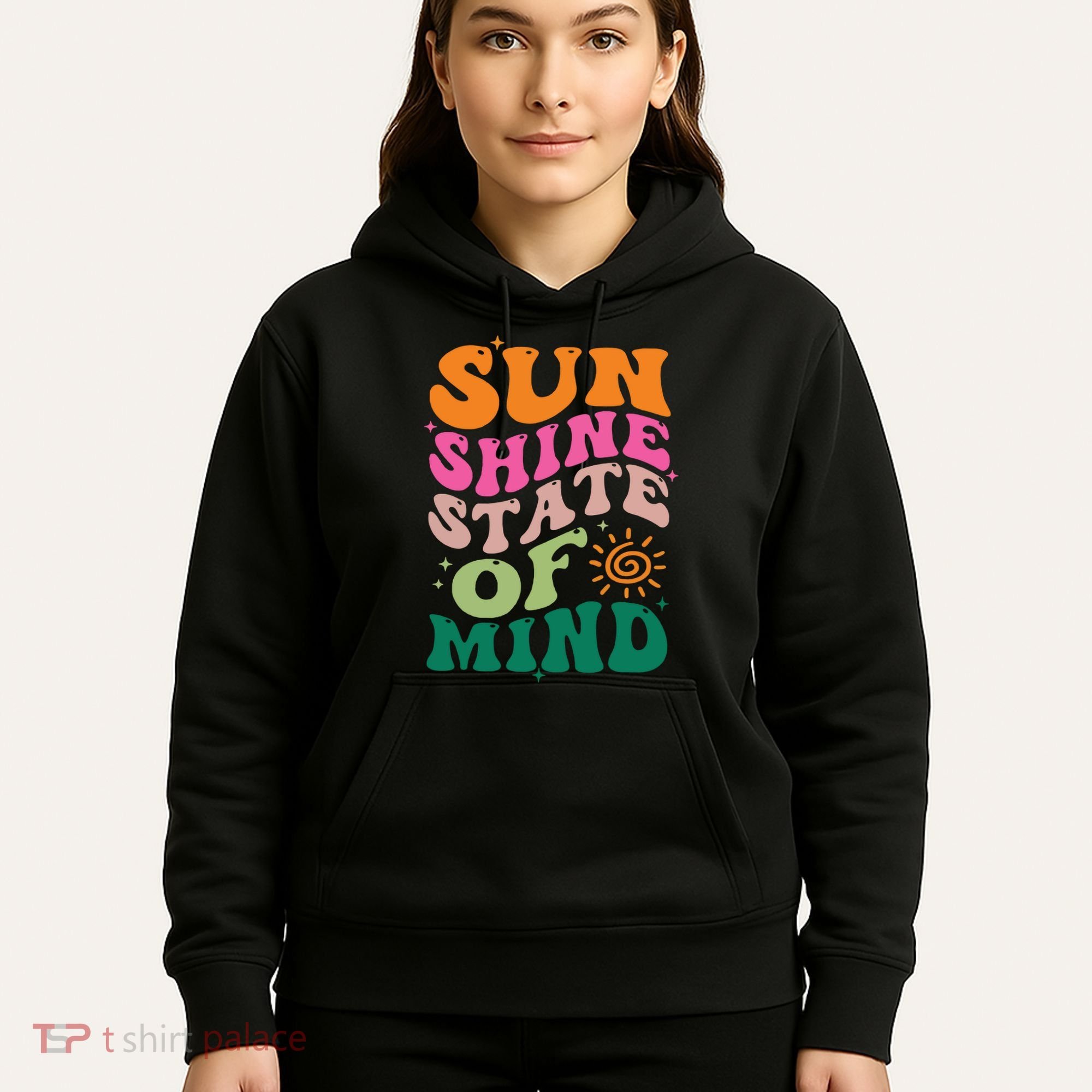 Retro Sun Shine On My Mind Vacation Hoodie
