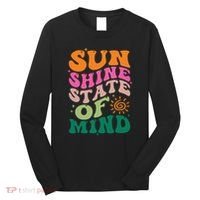 Retro Sun Shine On My Mind Vacation Long Sleeve Shirt thumb 0