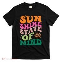 Retro Sun Shine On My Mind Vacation T-Shirt thumb 0