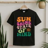Retro Sun Shine On My Mind Vacation T-Shirt thumb 2