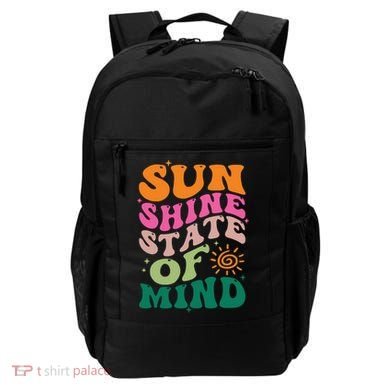 Retro Sun Shine On My Mind Vacation Backpack