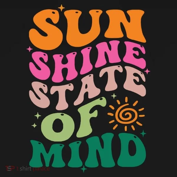 Retro Sun Shine On My Mind Vacation Bucket Hat