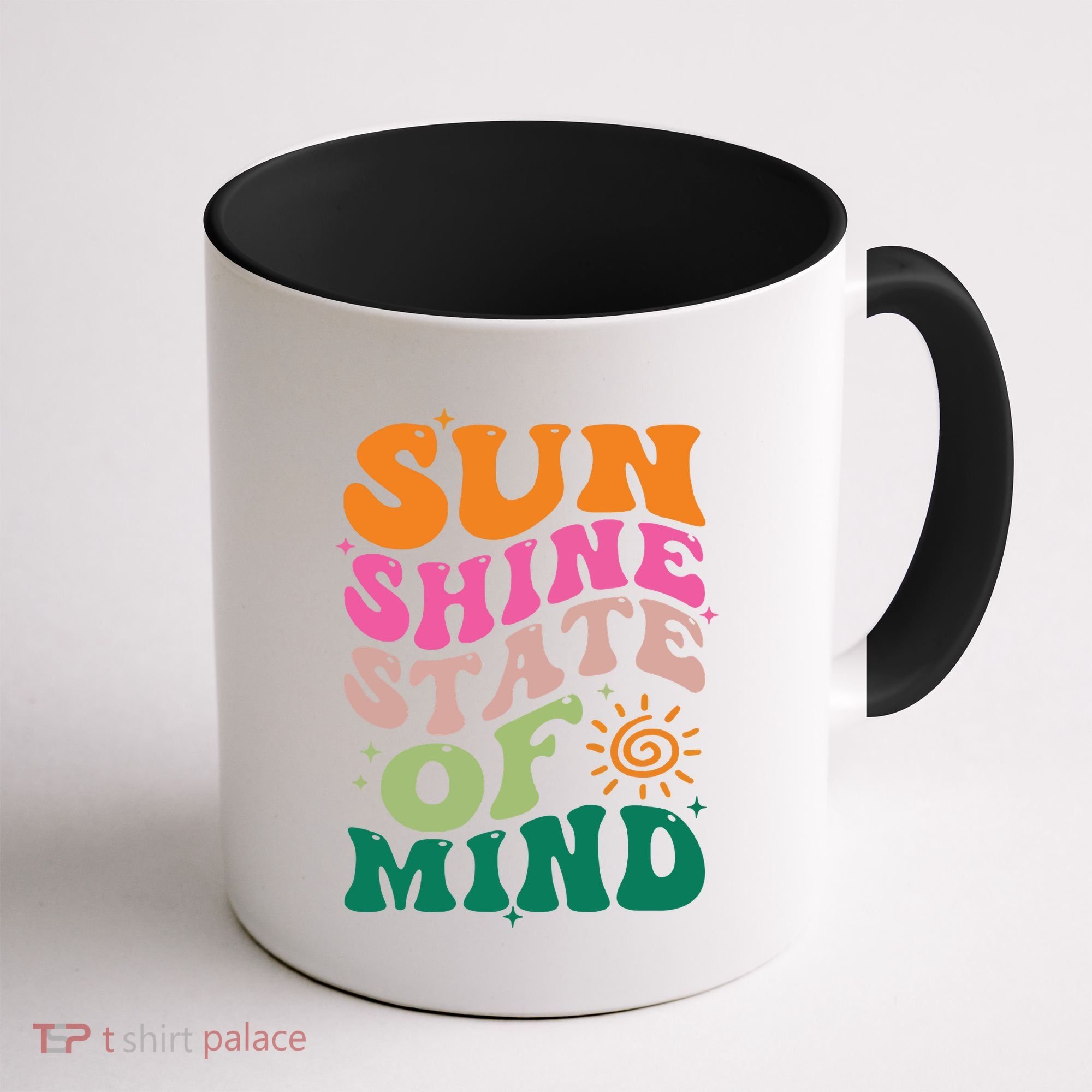 Retro Sun Shine On My Mind Vacation Coffee Mug