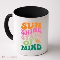 Retro Sun Shine On My Mind Vacation Coffee Mug thumb 0