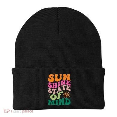 Retro Sun Shine On My Mind Vacation Beanie