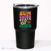 Retro Sun Shine On My Mind Vacation Tumbler thumb 0