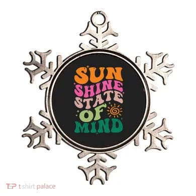 Retro Sun Shine On My Mind Vacation Ornament