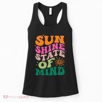 Retro Sun Shine On My Mind Vacation Women's Tank Top thumb 0