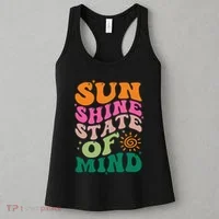 Retro Sun Shine On My Mind Vacation Women's Tank Top thumb 3
