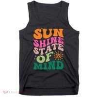 Retro Sun Shine On My Mind Vacation Tank Top thumb 0
