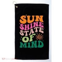 Retro Sun Shine On My Mind Vacation Golf Towel thumb 0