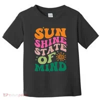 Retro Sun Shine On My Mind Vacation Toddler T-Shirt thumb 0