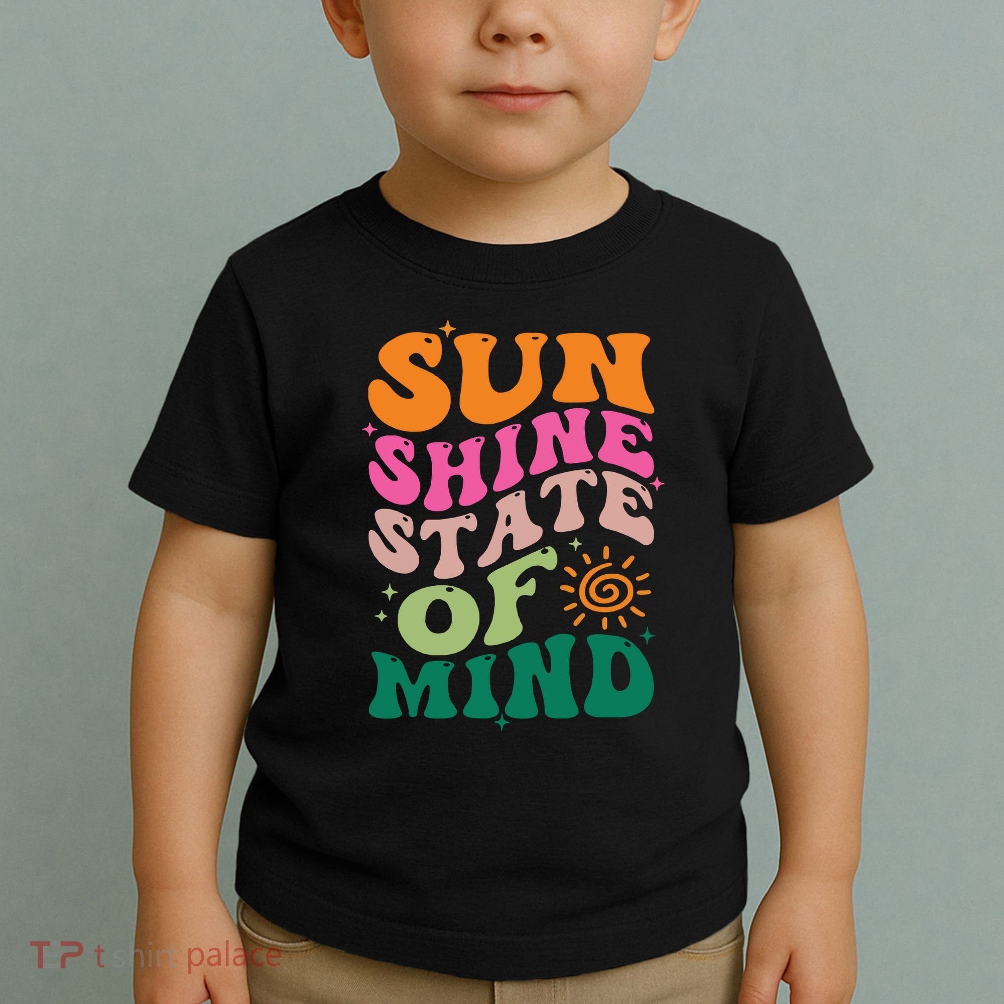 Retro Sun Shine On My Mind Vacation Toddler T-Shirt