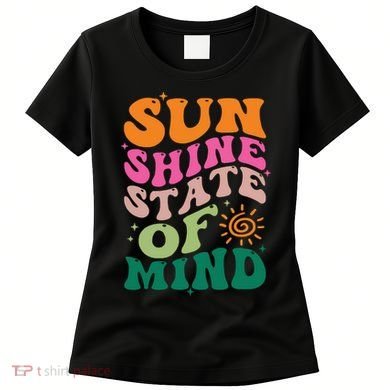 Retro Sun Shine On My Mind Vacation Women's T-Shirt