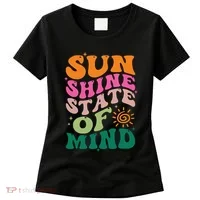 Retro Sun Shine On My Mind Vacation Women's T-Shirt thumb 0