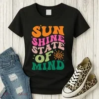 Retro Sun Shine On My Mind Vacation Women's T-Shirt thumb 3