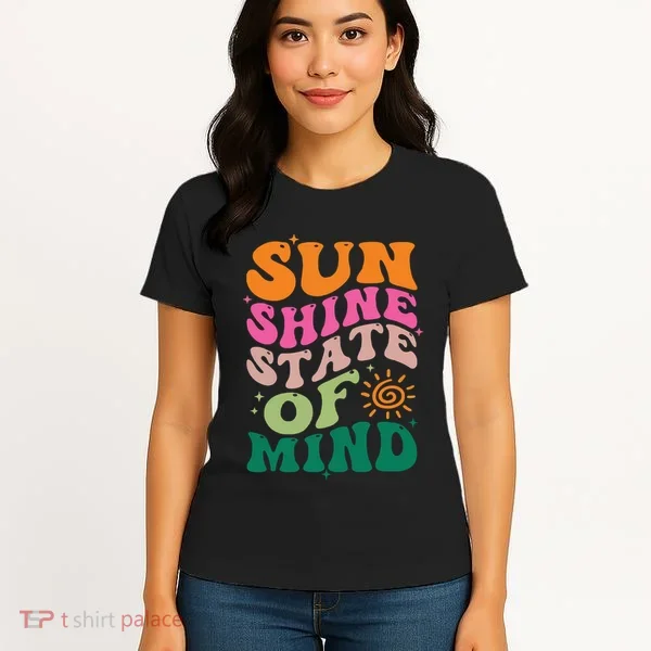 Retro Sun Shine On My Mind Vacation Women's T-Shirt