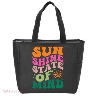 Retro Sun Shine On My Mind Vacation Tote Bag
