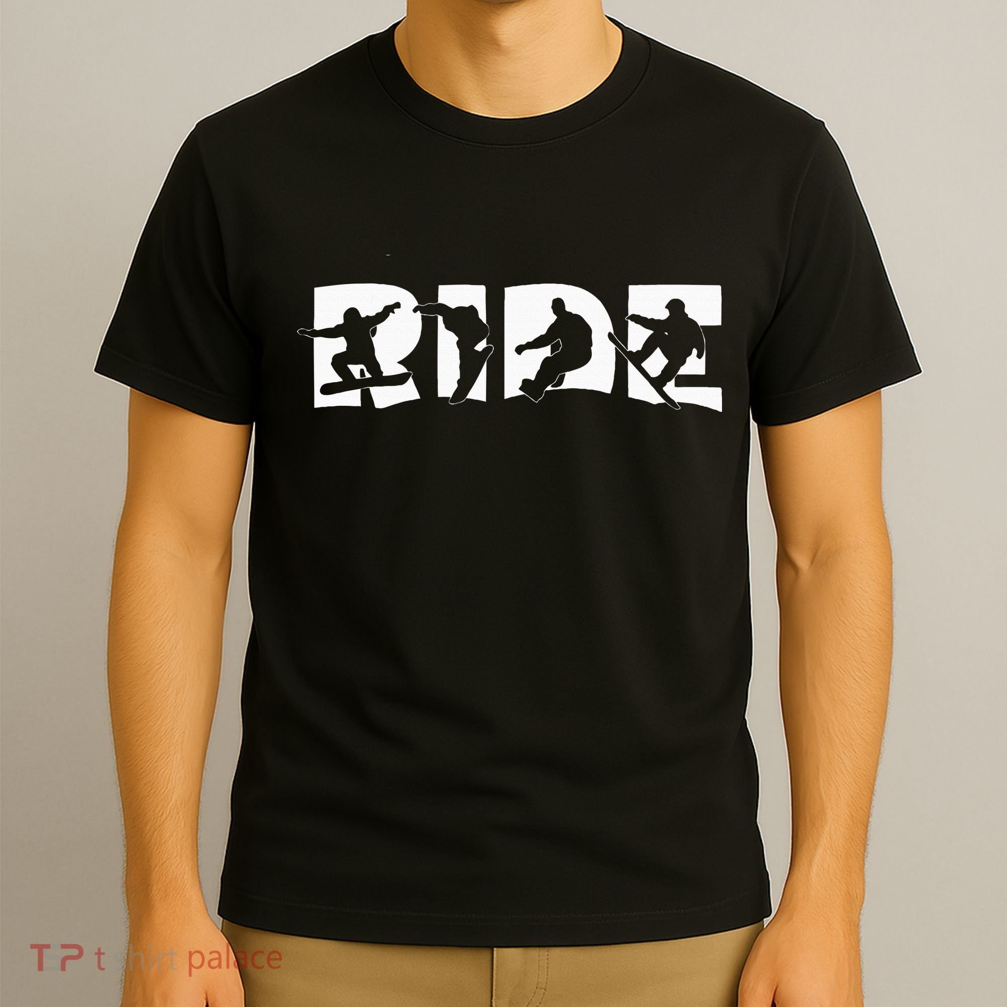 Ride Snowboard Snowboarding Gift Snowboarding T-Shirt