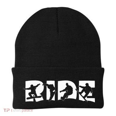 Ride Snowboard Snowboarding Gift Snowboarding Beanie