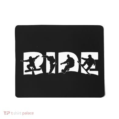Ride Snowboard Snowboarding Gift Snowboarding Mousepad