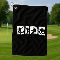 Ride Snowboard Snowboarding Gift Snowboarding Golf Towel thumb 1