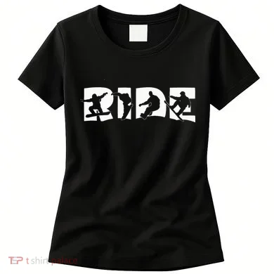 Ride Snowboard Snowboarding Gift Snowboarding Women's T-Shirt