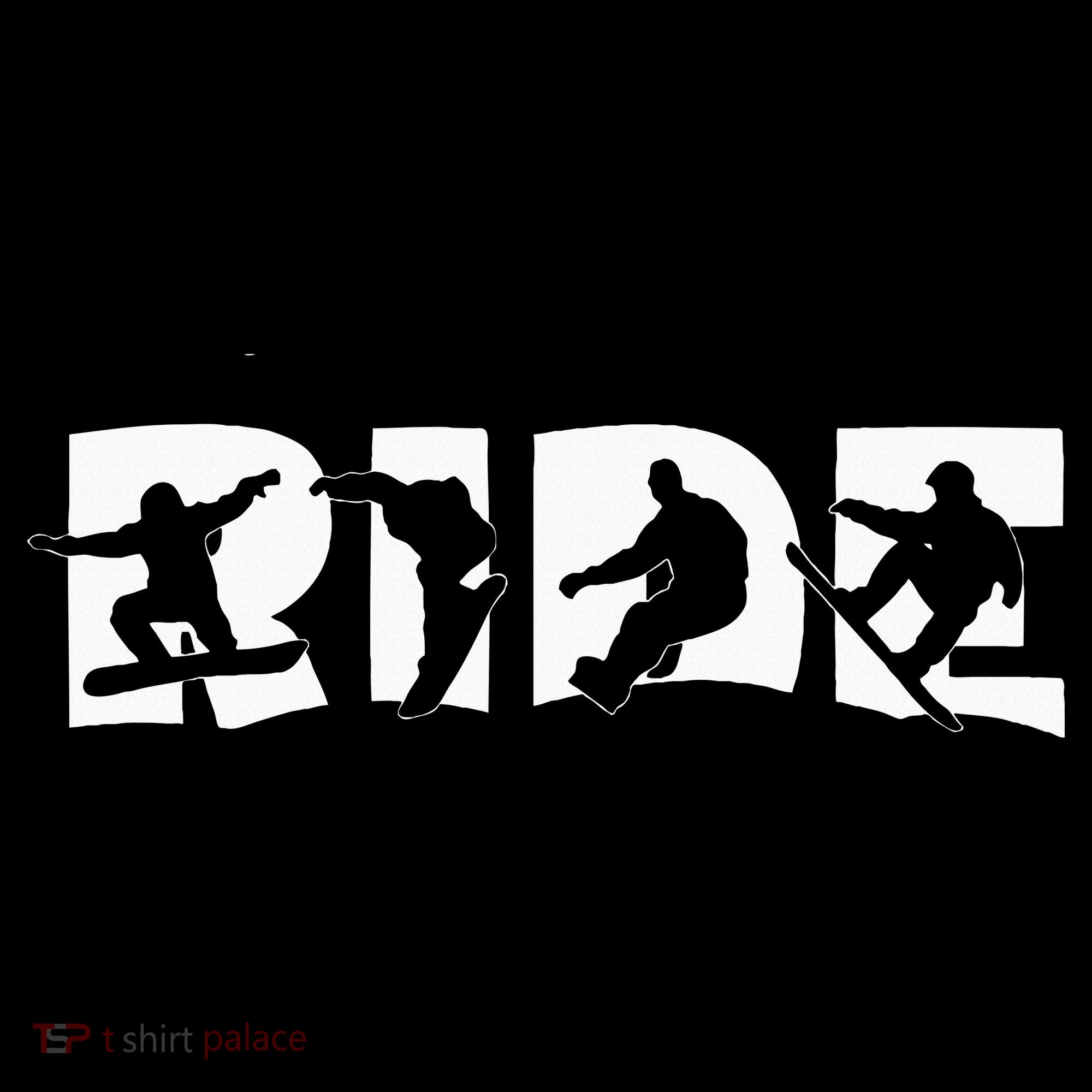 Ride Snowboard Snowboarding Gift Snowboarding Kids Sweatshirt