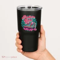 Roller Skate Skating 70s Retro Gift Tumbler thumb 2