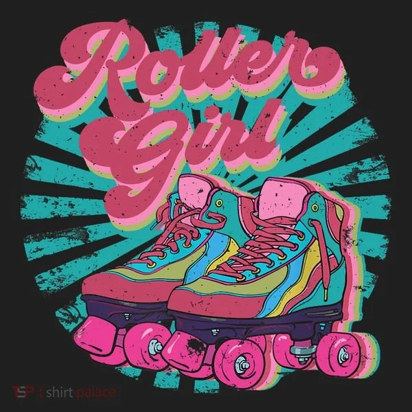 Roller Skate Skating 70s Retro Gift Tumbler