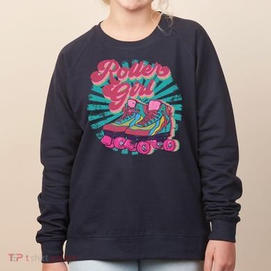 Roller Skate Skating 70s Retro Gift Women's Sweatshirt