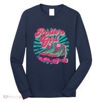 Roller Skate Skating 70s Retro Gift Long Sleeve Shirt thumb 0