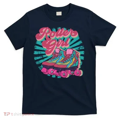 Roller Skate Skating 70s Retro Gift T-Shirt