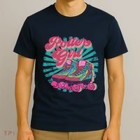 Roller Skate Skating 70s Retro Gift T-Shirt thumb 3