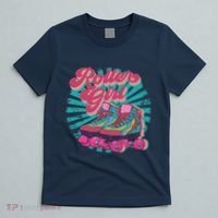 Roller Skate Skating 70s Retro Gift T-Shirt thumb 5