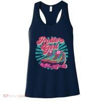 Roller Skate Skating 70s Retro Gift Women's Tank Top thumb 0