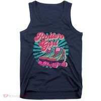 Roller Skate Skating 70s Retro Gift Tank Top thumb 0