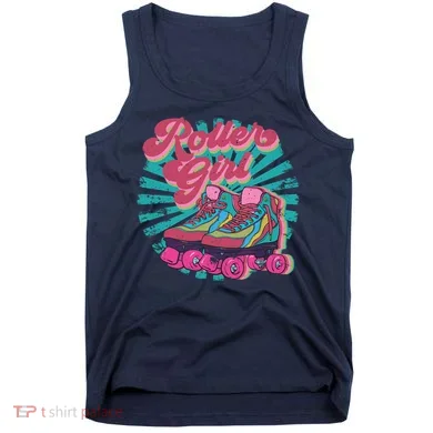 Roller Skate Skating 70s Retro Gift Tank Top
