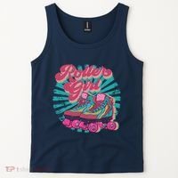 Roller Skate Skating 70s Retro Gift Tank Top thumb 2