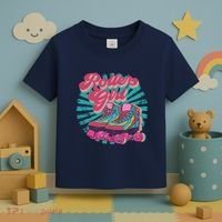Roller Skate Skating 70s Retro Gift Toddler T-Shirt thumb 3