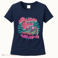 Roller Skate Skating 70s Retro Gift Women's T-Shirt thumb 0