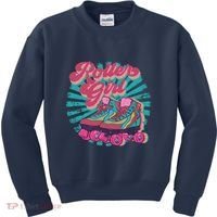 Roller Skate Skating 70s Retro Gift Kids Sweatshirt thumb 0
