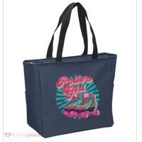Roller Skate Skating 70s Retro Gift Tote Bag thumb 2