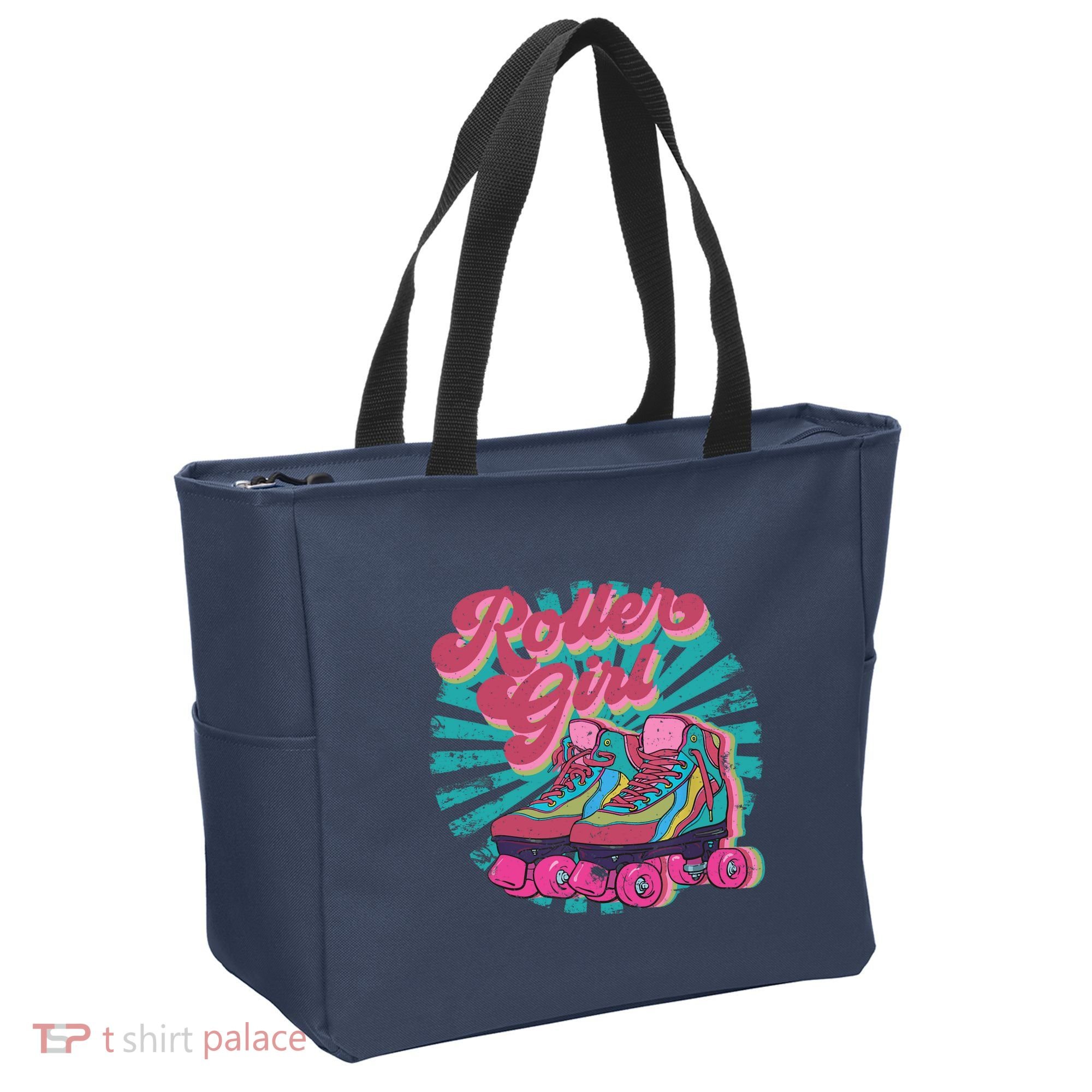Roller Skate Skating 70s Retro Gift Tote Bag