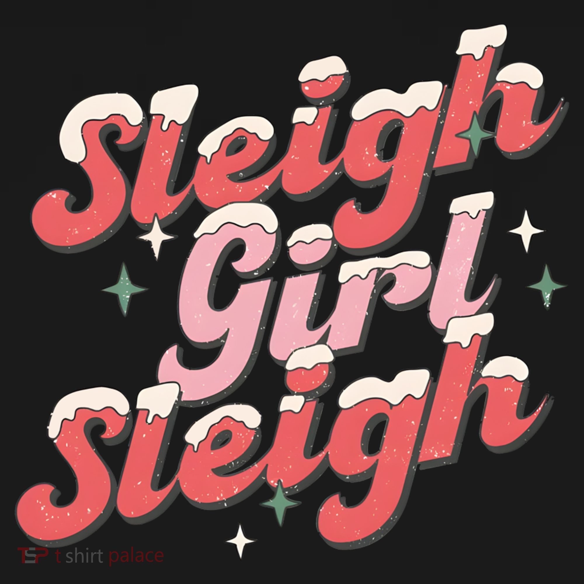 Retro Sleigh Sleigh Xmas Holiday Christmas Gift Doggie Tank