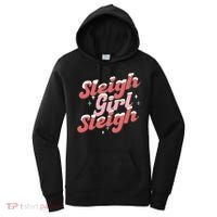 Retro Sleigh Sleigh Xmas Holiday Christmas Gift Women's Hoodie thumb 0